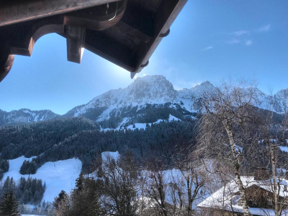 Les Jumelles Villa Gstaad Exteriör bild