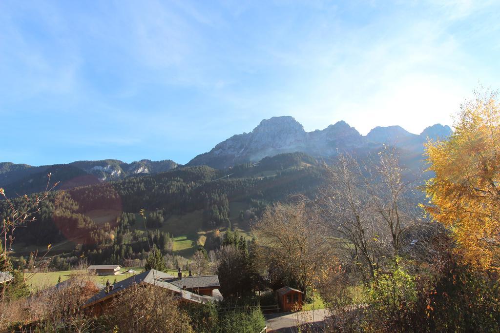 Les Jumelles Villa Gstaad Rum bild